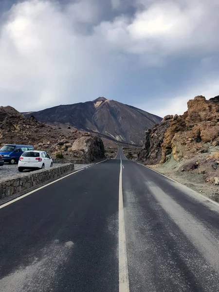 Tof van Teide vulkaan Tenerife, Canarische Eilanden - Spanje — Stockfoto