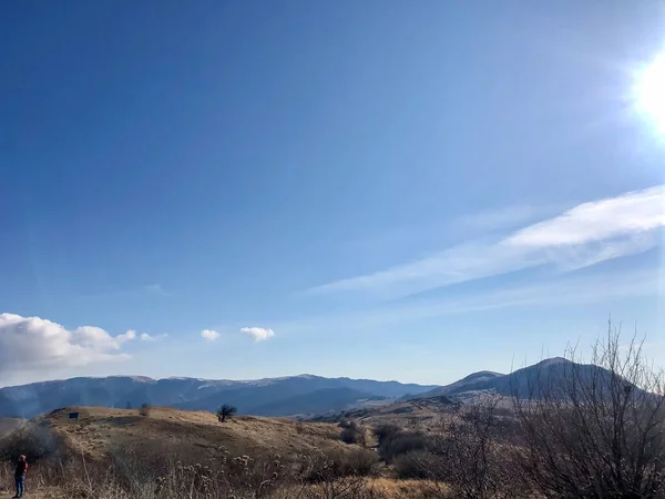 Panorámás kilátás Tbiliszi Georgia — Stock Fotó