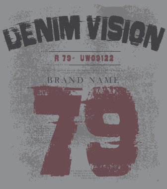 Vintage bak t-shirt baskı