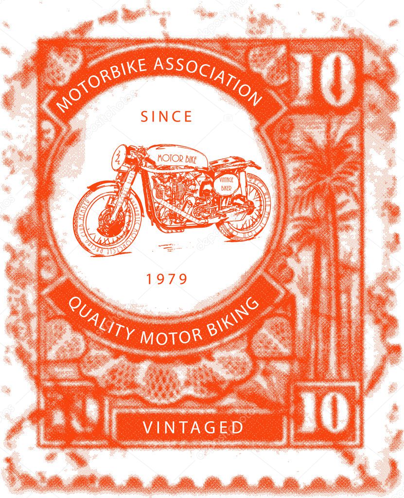 STAMP INSPIRED GRAPHIC