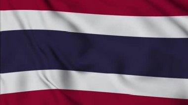 İran İslam Cumhuriyeti bayrağı rüzgarın arka plan döngüsü video animasyonuyla dalgalanıyor