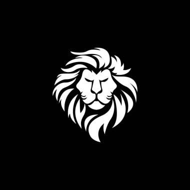 En iyi tasarım aslan logo vektör çizimi