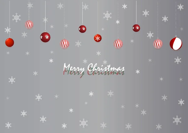 Joyeux Papier Peint Noël Arbre Noël Boîte Cadeau Balle Lumière — Image vectorielle