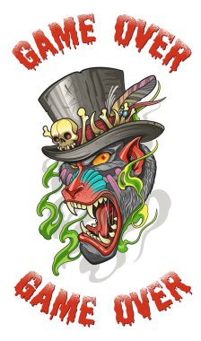 Kızgın vahşi maymun şapkası, hayvanı, maymunu