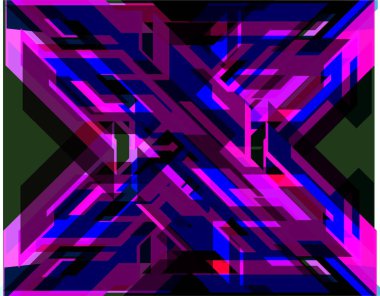 Luxury abstract shapes with excellent details and more than 60 layers of complexity.