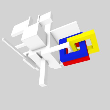 3 gökkuşağı yüzüklü Modüler Mimari