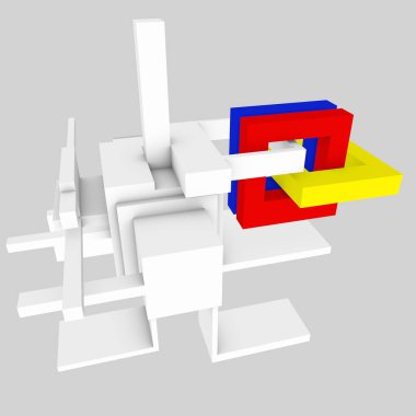 3 gökkuşağı yüzüklü Modüler Mimari