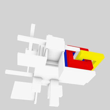 3 gökkuşağı yüzüklü Modüler Mimari