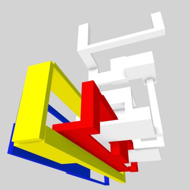 Modüler desenler gibi mimari fikirlere dayanan yapılar.