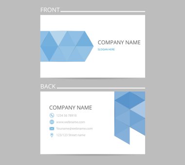 soyut yaratıcı kartvizitler