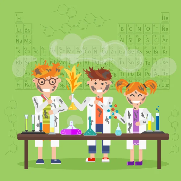 Kemiskt laboratorium, utbildning koncept — Stockfoto