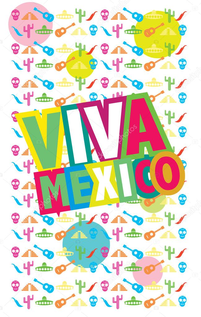 Viva Mexico, raster Stock Photo by ©studioworkstock 103420198