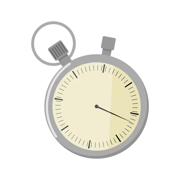 Icône chronomètre isolé, illustration vectorielle — Image vectorielle