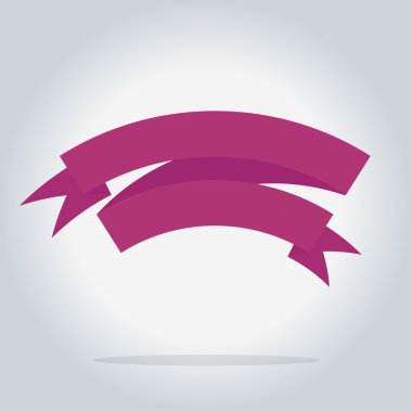 İzole edilmiş kurdele simgesi