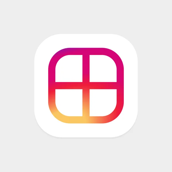 Instagram logo yeni. — Stok Vektör