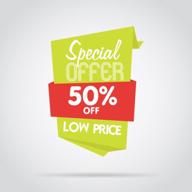 Soyut izole rozet, etiket veya etiket, vektör