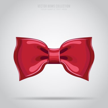 izole kırmızı yay