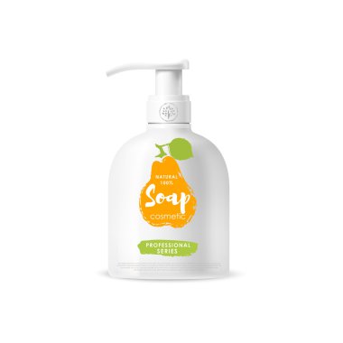 El yapımı kozmetik markası şablon ambalaj seti