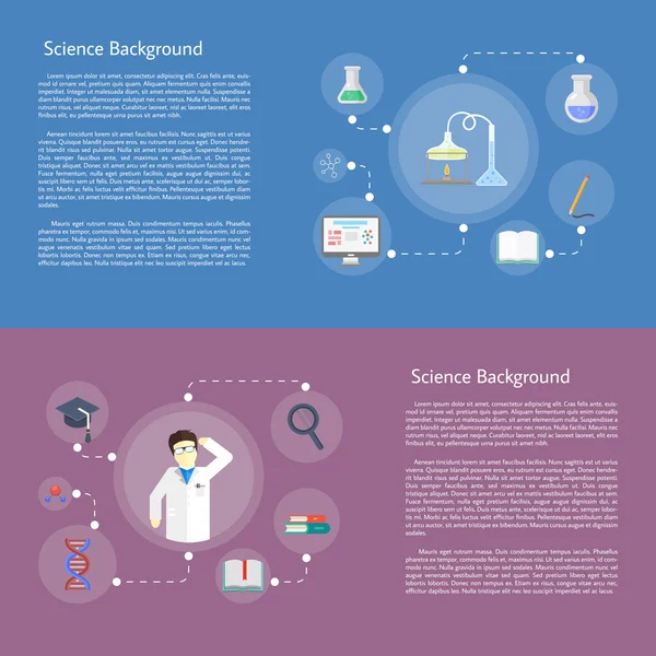 Bildung Infografik Konzept Symbol — Stockvektor