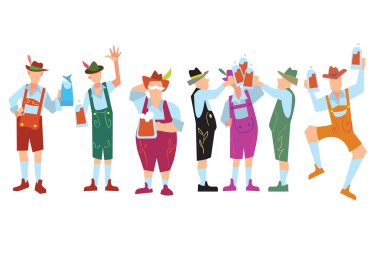 Oktoberfest kutlamaları tasarım