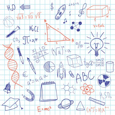 Geri okul infographics kavramı