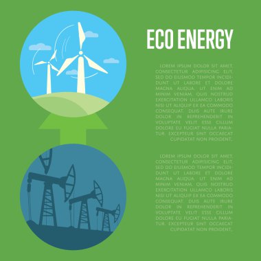 Eko enerji endüstriyel kirlilikten evrim
