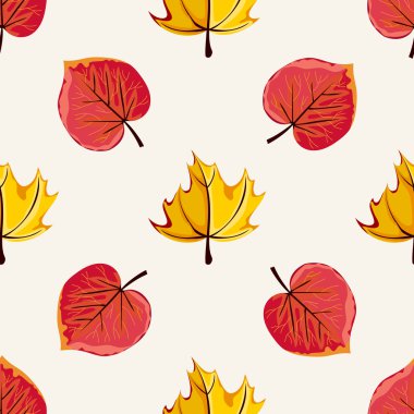 sonbahar vektör seamless modeli.