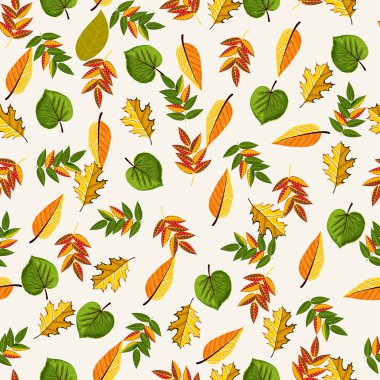 sonbahar vektör seamless modeli.