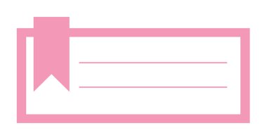 Boş anımsatıcı not kağıdı etiketi beyaz arkaplanda izole edildi