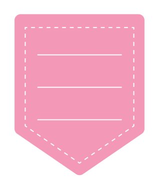 Sıralı metin kutusu çerçevesi beyaz arkaplanda izole edildi