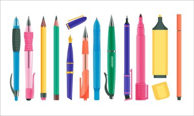 Pens and pencils set