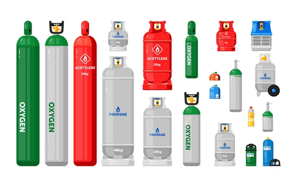 Gaz tüpleri. Metal tanklar