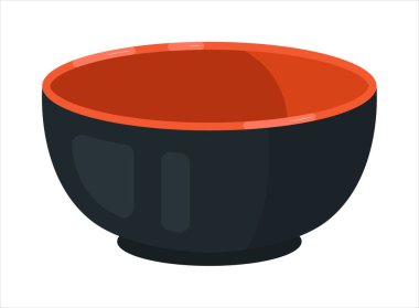 Seramik kadeh beyaz arkaplanda izole edildi