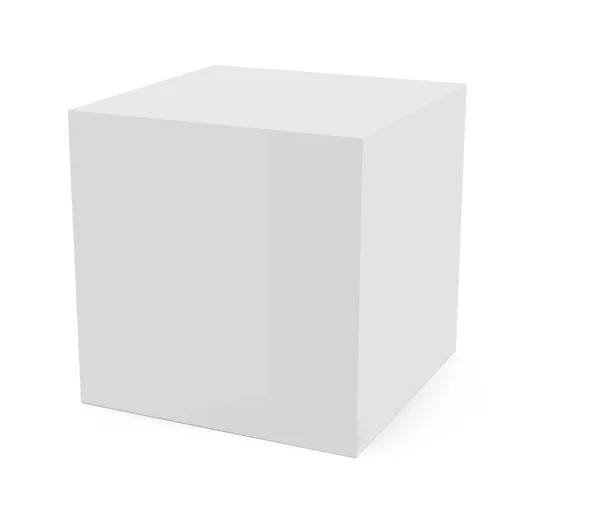 Modèle de cube de dés isolé sur fond blanc — Image vectorielle