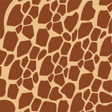Hayvan desenli zürafa kusursuz. Afrika vahşi yaşamı
