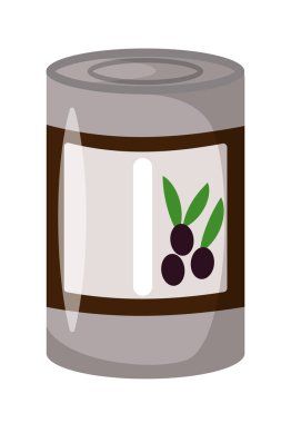 Beyaz arkaplanda izole edilmiş siyah zeytinler