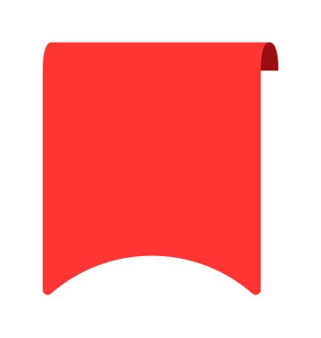 Yer imi boş fiyat etiketi beyaza izole edildi