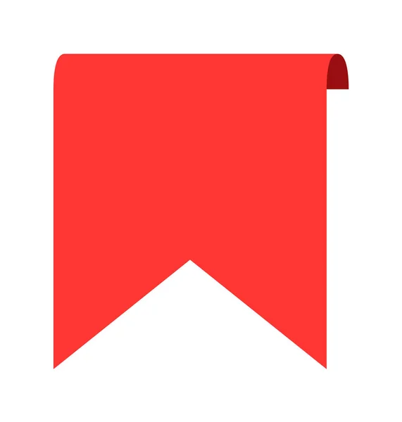 Preço de venda marca vermelho marcador bandeira isolada no branco —  Vetores de Stock