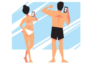 İnsanlar olağanüstü Selfie olun