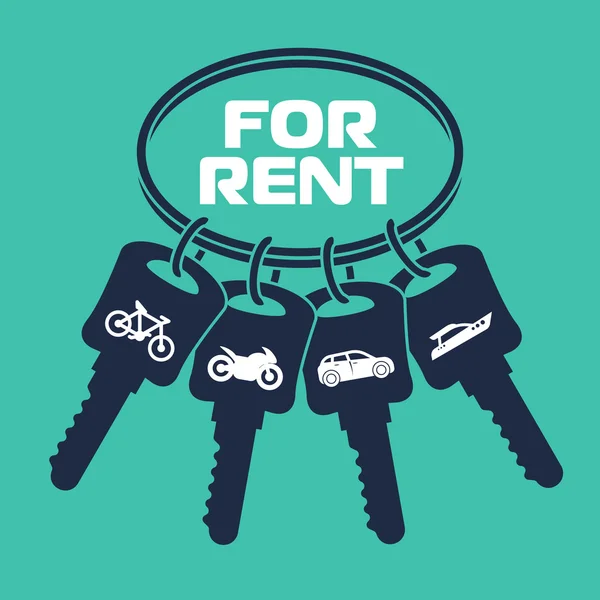 Kiralık araba afişleri.