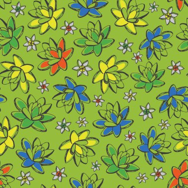 Ulusal motifler seamless modeli