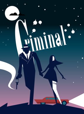 Criminal cinema poster.