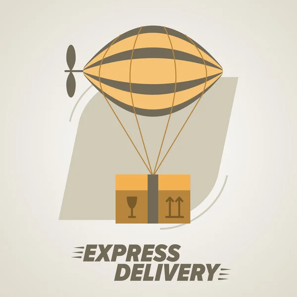 Symboles de livraison express. Expédition mondiale . — Image vectorielle