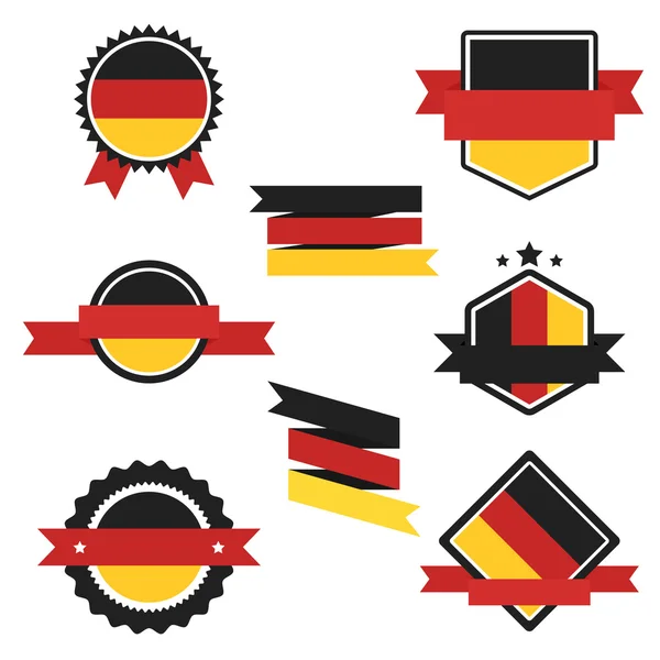 World Flags Series. Vector Flag of Germany. — Wektor stockowy