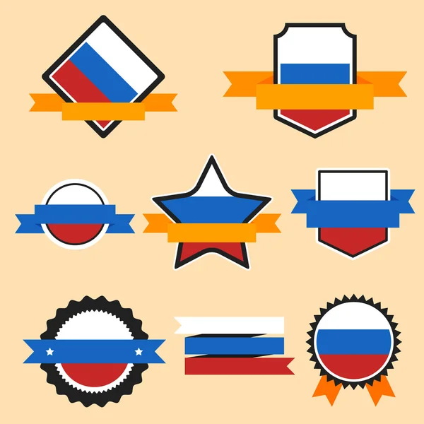 World Flags Series. Vector Flag of Russia. — Stock Vector