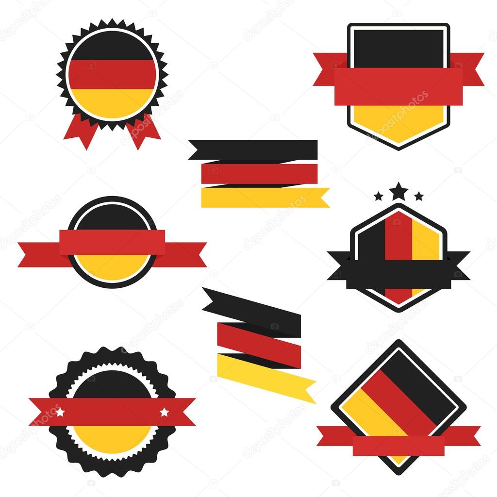 World Flags Series. Vector Flag of Germany.