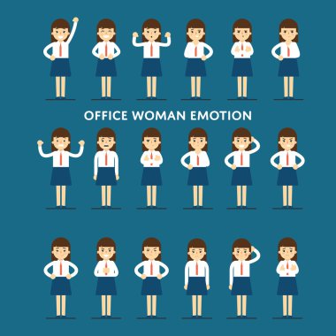 diverse isolated office people