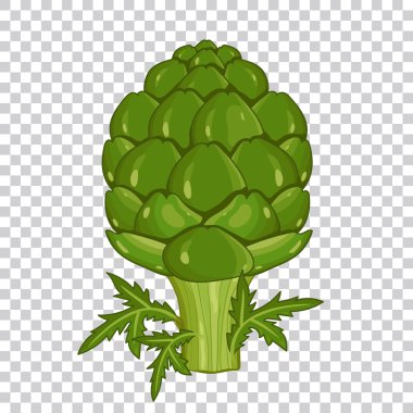 Artichoke isolated, organic food, farm food.