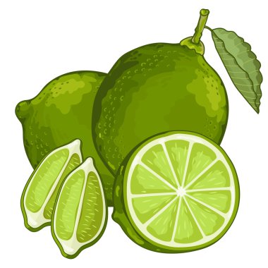 Kompozisyon göl kenarında kireç