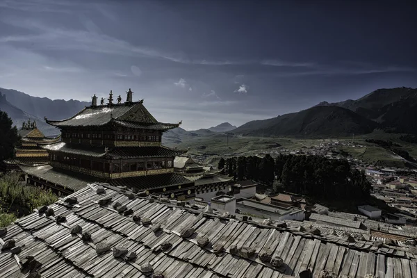 Lang Mu temple for chian — Stock Photo, Image